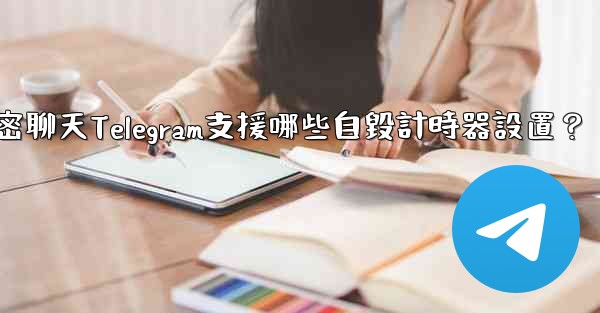 秘密聊天Telegram支援哪些自毀計時器設置？