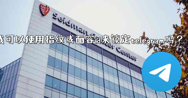 <b>我可以使用指紋或面容ID來鎖定Telegram嗎？_我可以使用指纹或面容id来锁定telegram吗？</b>