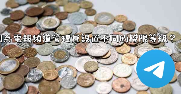 如何為電報頻道管理員設置不同的權限等級？