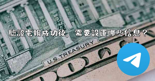 驗證電報成功後，需要設置哪些信息？