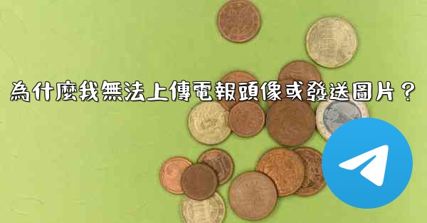 為什麼我無法上傳電報頭像或發送圖片？